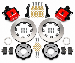 Wilwood 06-15 Civic Red Caliper Plain Rotor Rear Big Brake Kit